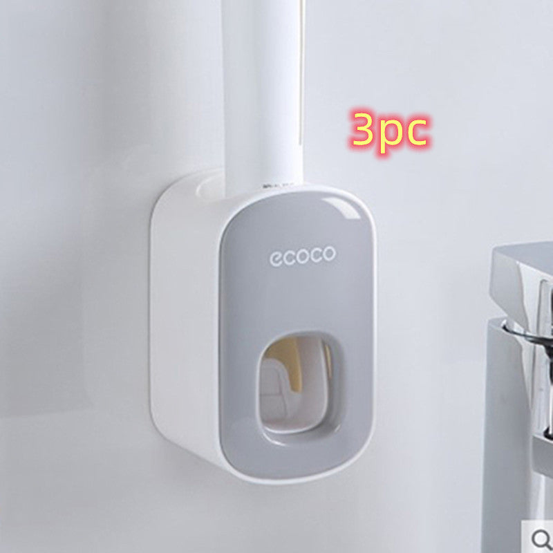 Wall Mounted Automatic Toothpaste Holder Bathroom Accessories Set Dispenser b34108d3-3f2c-47e4-a4dc-f563d7a61aee
