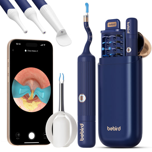 Bebird EarSight Plus Earwax Removal Tool Ear Canal Cleaner, Equipped With A Camera For Ear Nose Throat Examination. - NOMAN STORE LLC