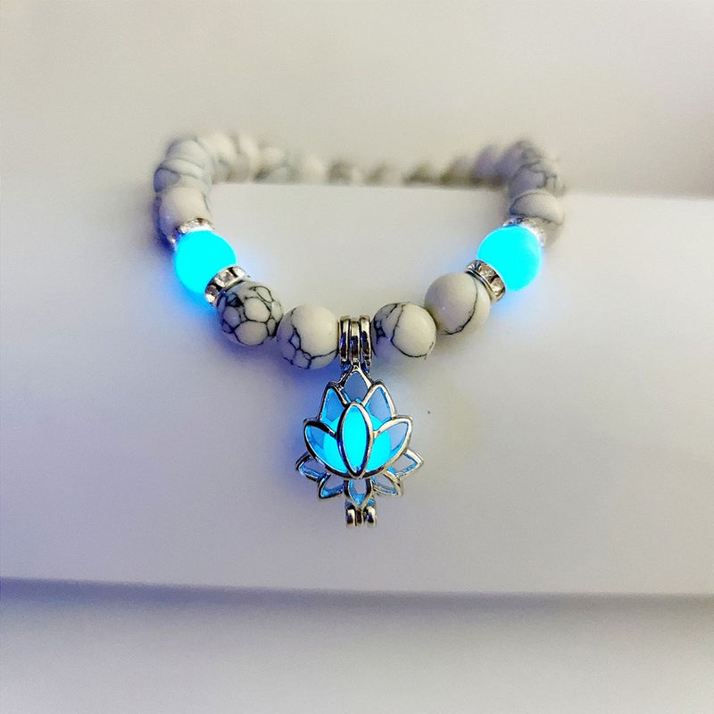 Energy Luminous Lotus Natural Stone Bracelet Yoga Healing Luminous Glow In The Dark Charm Beads Bracelet For Men Women Prayer Buddhism b8069a6e-af91-4d63-91dd-1cd18a49303c
