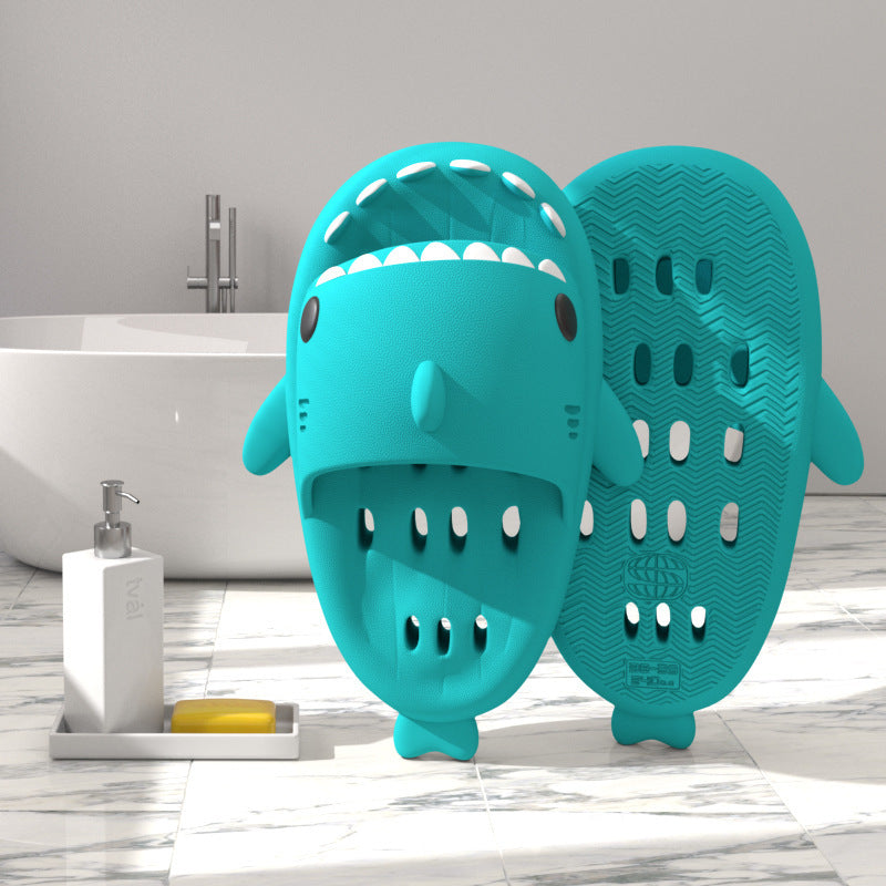 Shark Slippers With Drain Holes Shower Shoes For Women Quick Drying Eva Pool Shark Slides Beach Sandals With Drain Holes b8f69096-c6a8-4348-905e-275b9c2965a5