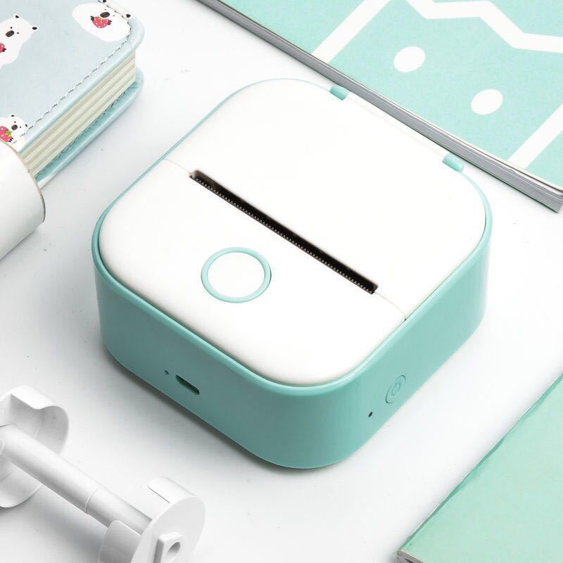 Portable Mini Thermal Label Printer Home Photo Printer Student Wrong Question Printer Bluetooth-compatible Mini Label Printer Price Tag b90db79e-0f5f-433a-83f2-16533e7b317a