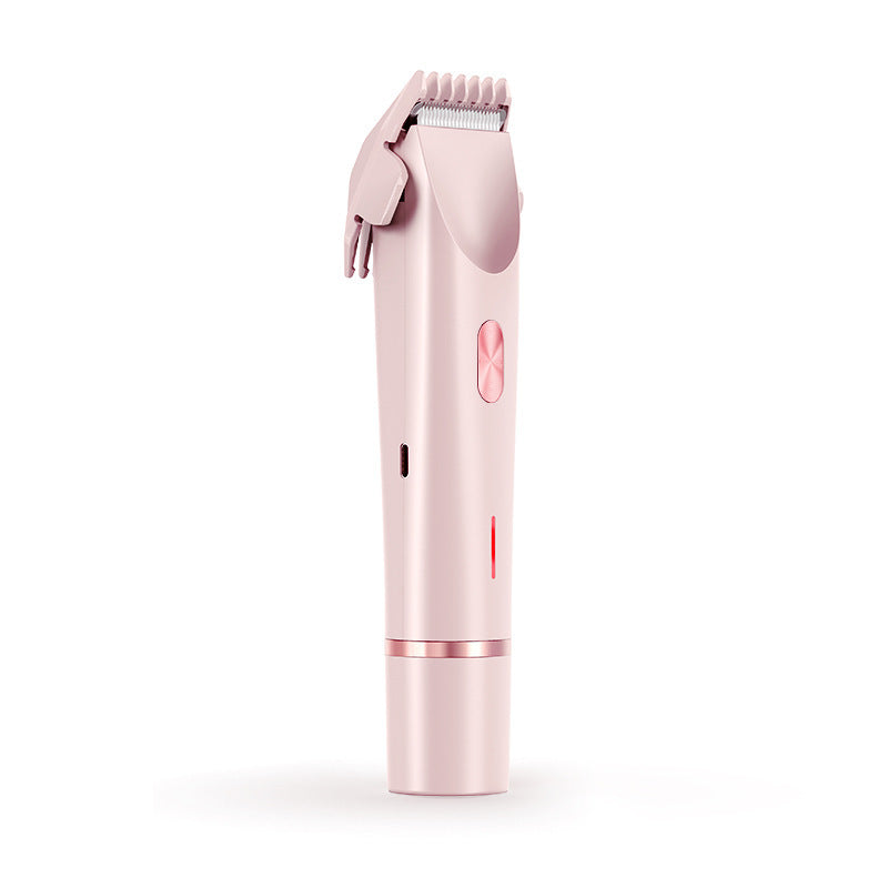 2 In 1 Hair Remover Women's Double Head Shaver Private Pubic Hair Trimmer Electric Razor Wet Dry Electric Body Hair - NOMAN STORE LLC