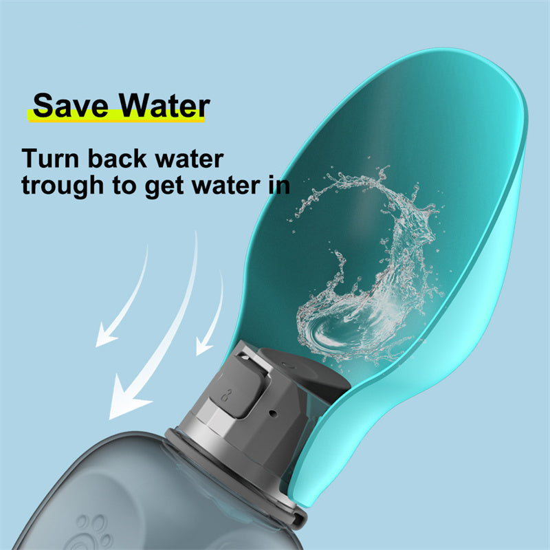 800ml Dogs Water Bottle Portable High Capacity Leakproof Pet Foldable Drinking Bowl Golden Retriever Outdoor Walking Supplies Pet Products bbb97b37-04ae-474f-be05-ce6a2bfa769a
