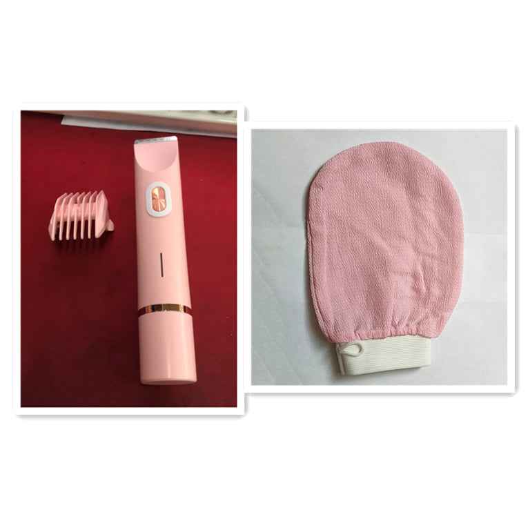 2 In 1 Hair Remover Women's Double Head Shaver Private Pubic Hair Trimmer Electric Razor Wet Dry Electric Body Hair bdfe43d6-3a0a-412f-99fc-74bbb0af15c6