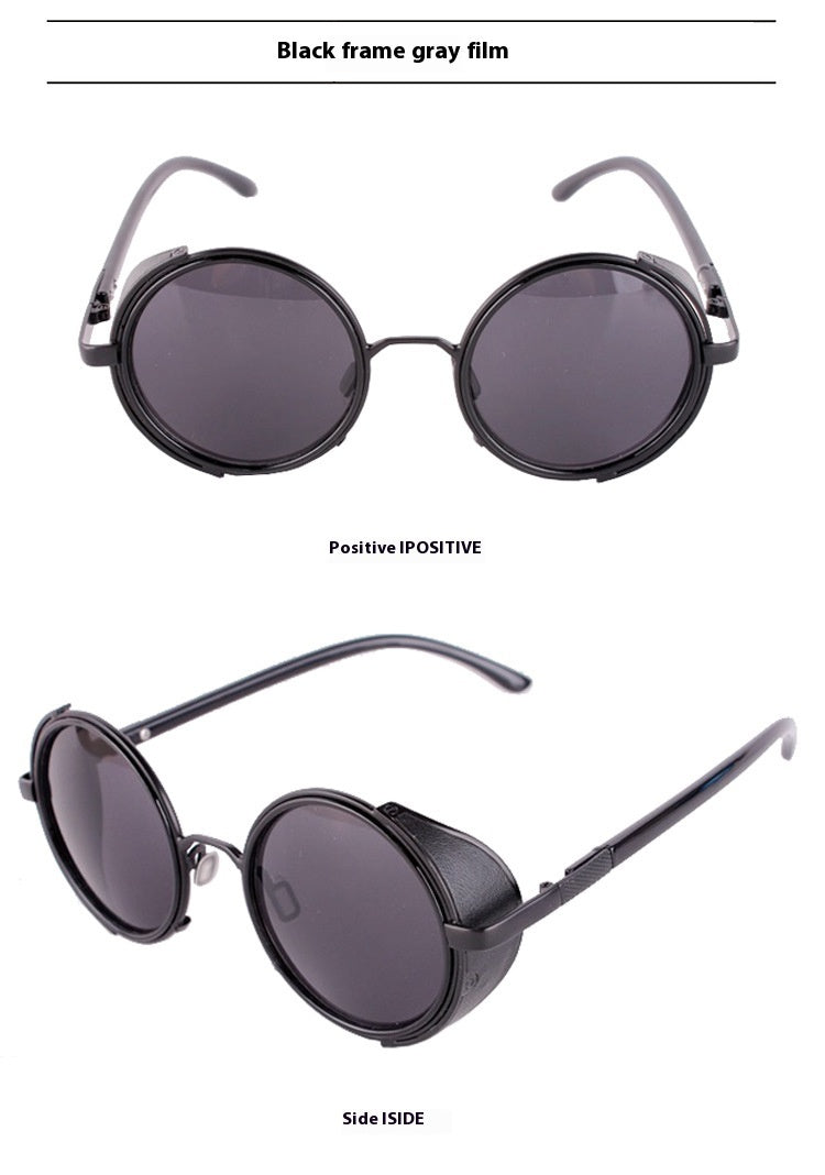 Round Retro Sunglasses Fashion UV Protection Sunglasses be7fcd98-1acc-4270-b37e-cc5d59a8375f_trans