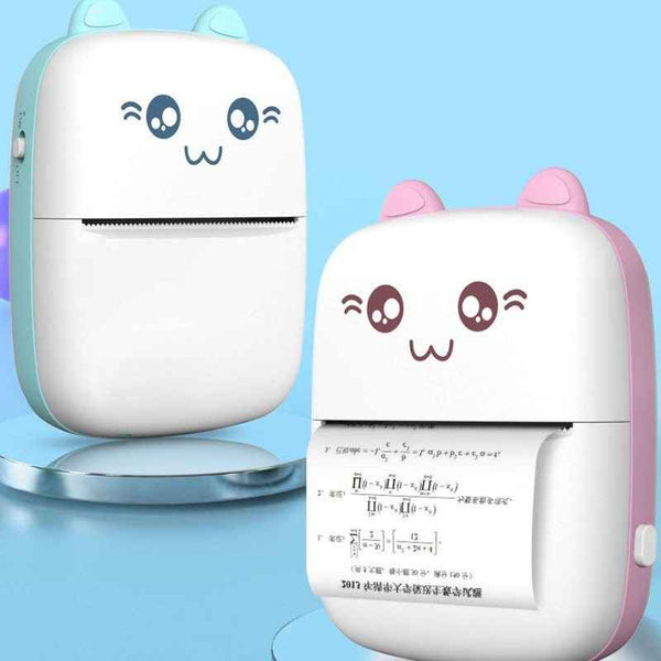 Mini Printer Portable Mini Bluetooth WiFi New Wrong Printer Mobile Phone Photo Title Note Hot Print Pocket Student Error Label Printer c00b5fe9-9137-4c2a-a6ea-e43273fd8605
