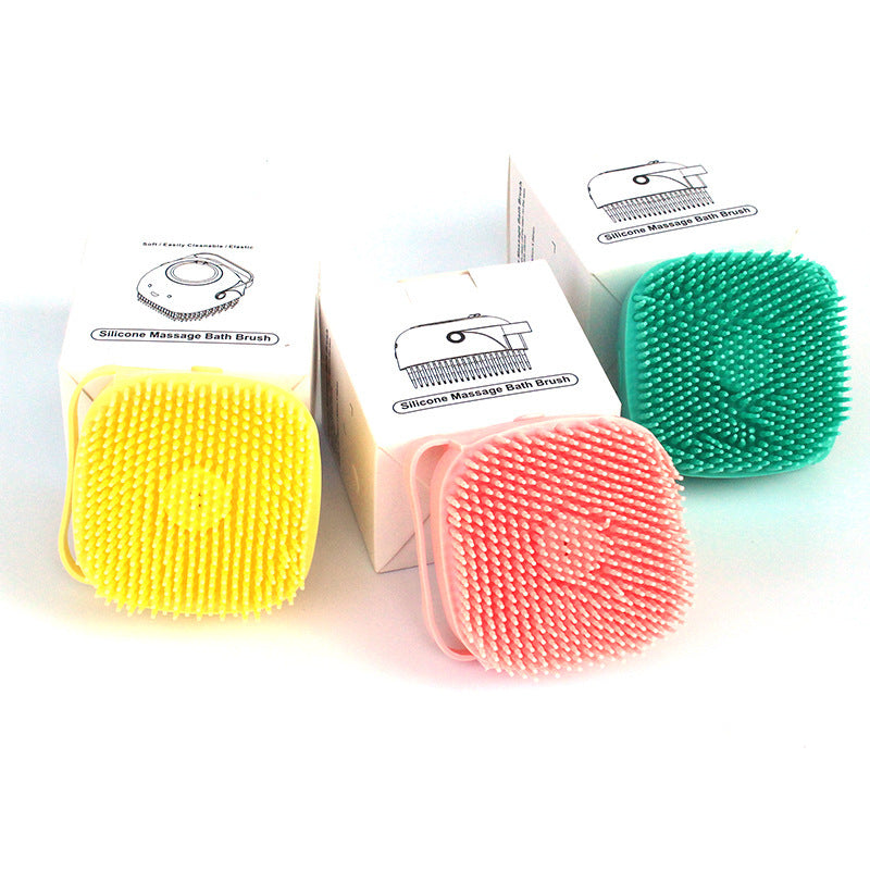 Silicone Dog Bath Massage Gloves Brush Pet Cat Bathroom Cleaning Tool Comb Brush For Dog Can Pour Shampoo Dog Grooming Supplies c0253b3f-c3de-487a-ae68-847800ffed28
