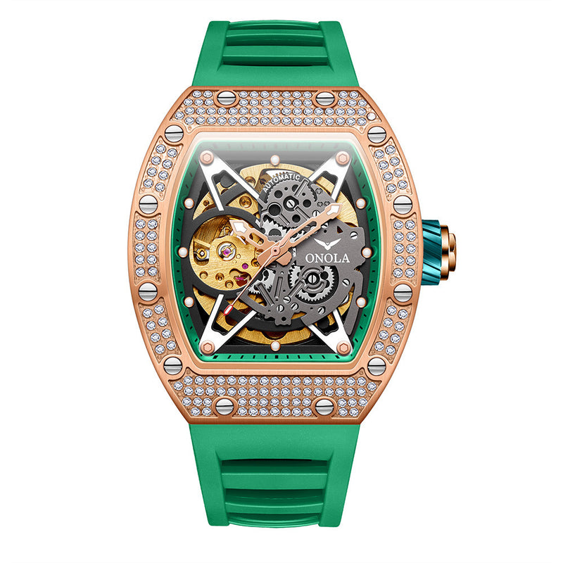 Fully-jewelled Automatic Mechanical Watch Men c24f86ee-eb06-4d03-923d-ceb0c56a4c9f