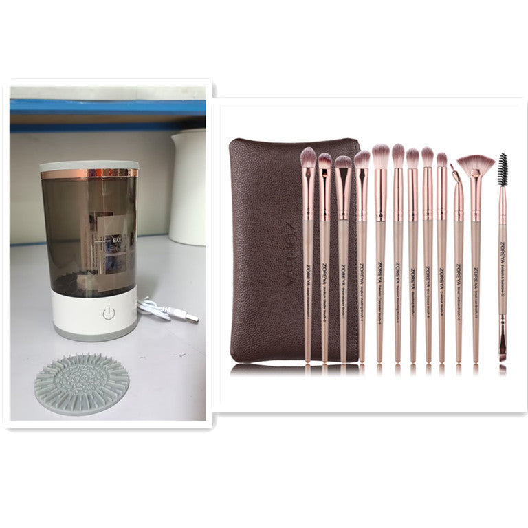 Women Eye Shadow Brush Cleaning Tool Portable Electric Makeup Brush Cleaner Machine With USB Charging Automatic Cosmetic Brush c2d4d64b-92d3-4324-b7e2-e368fd525d24