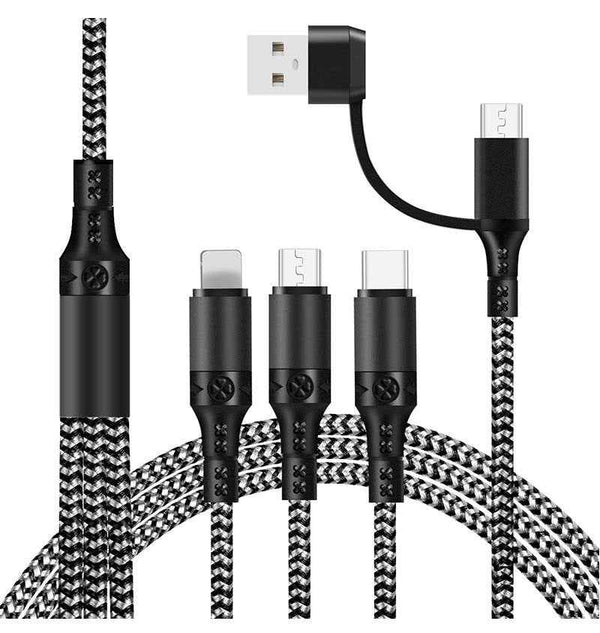 Fast Charging Five-in-one Data Cable, One For Three Charging Cables c3be4a2c-2045-4020-a15e-1cd8e2054b4d