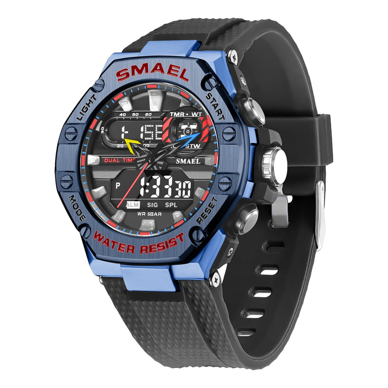 Digital Alloy Electronic Watch Men c6a7b4f3-e09a-432c-a71f-8cd367441bce
