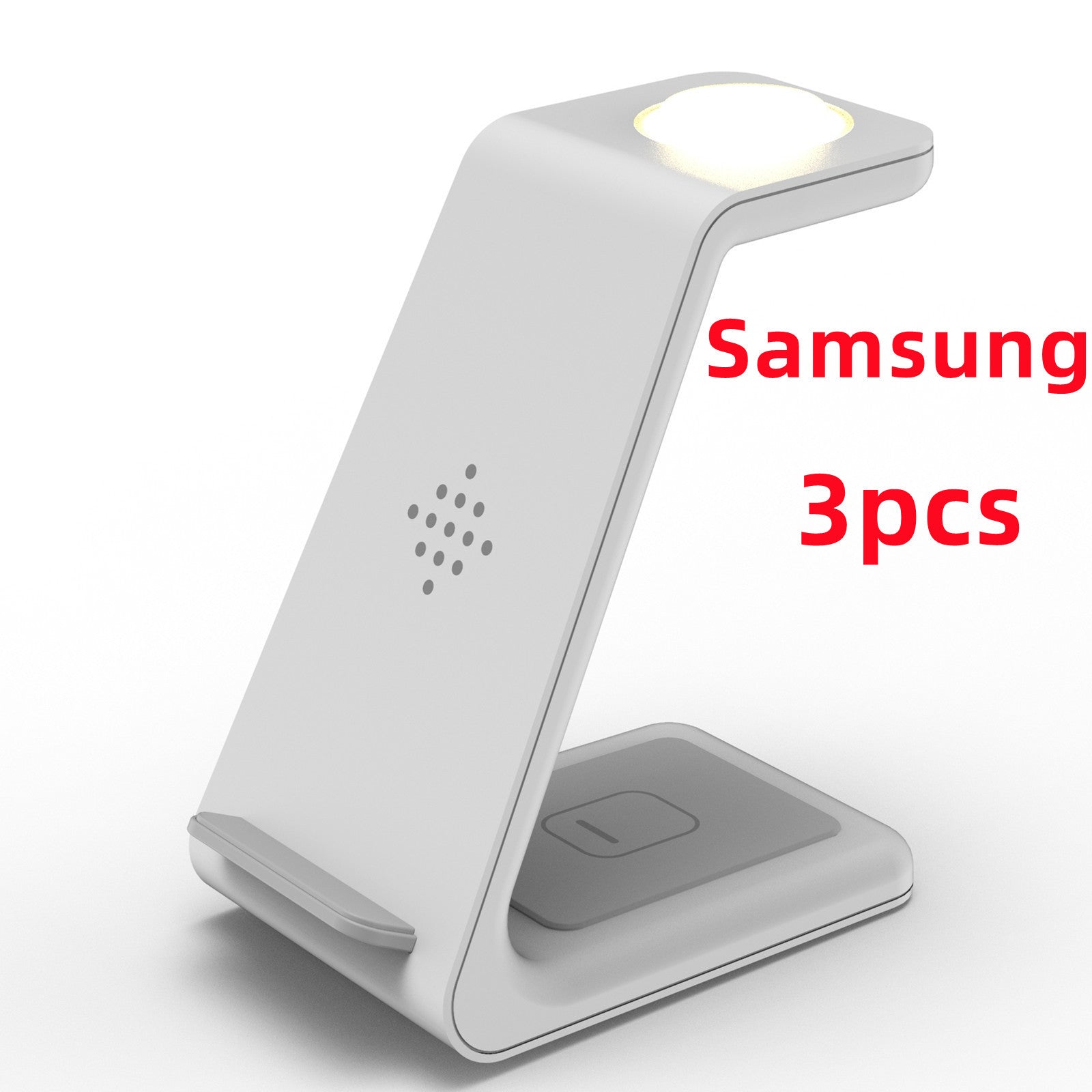 3 In 1 Fast Charging Station Wireless Charger Stand Wireless Quick Charge Dock For Phone Holder - NOMAN STORE LLC