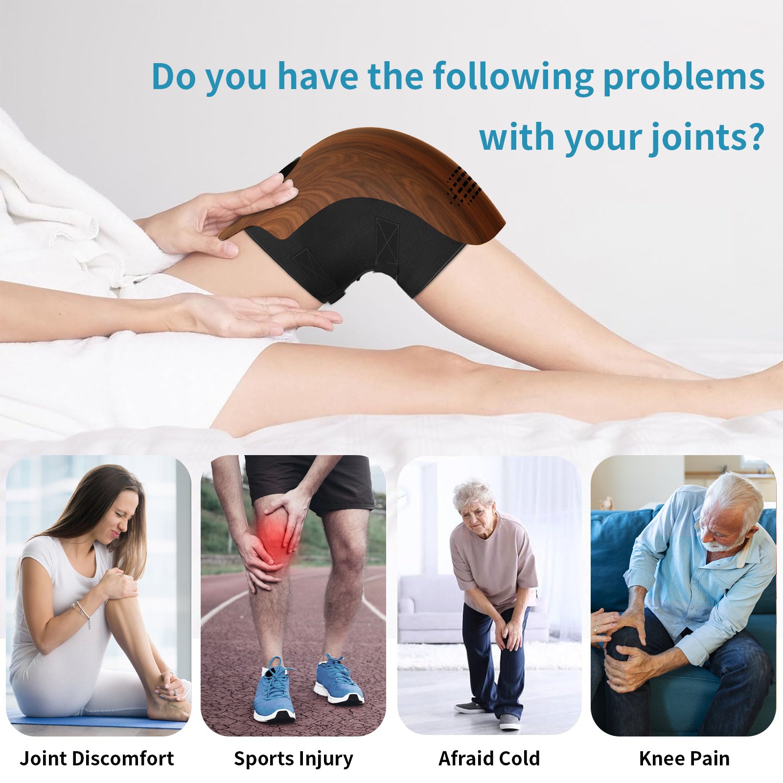 Intelligent Knee Massager Electric Knee Physiotherapy - NOMAN STORE LLC