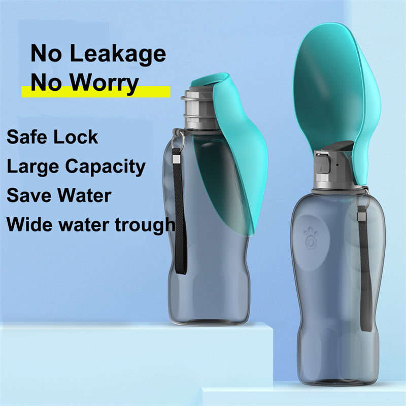 800ml Dogs Water Bottle Portable High Capacity Leakproof Pet Foldable Drinking Bowl Golden Retriever Outdoor Walking Supplies Pet Products ccdf284a-1fd8-49b5-9ae3-d54bb6b9e79a