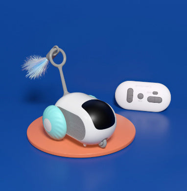 Remote Control Interactive Cat Car Toy USB Charging Chasing Automatic Self-moving Remote Smart Control Car Interactive Cat Toy Pet Products cdc2c176-ef29-4909-adf7-3d7a421787e0