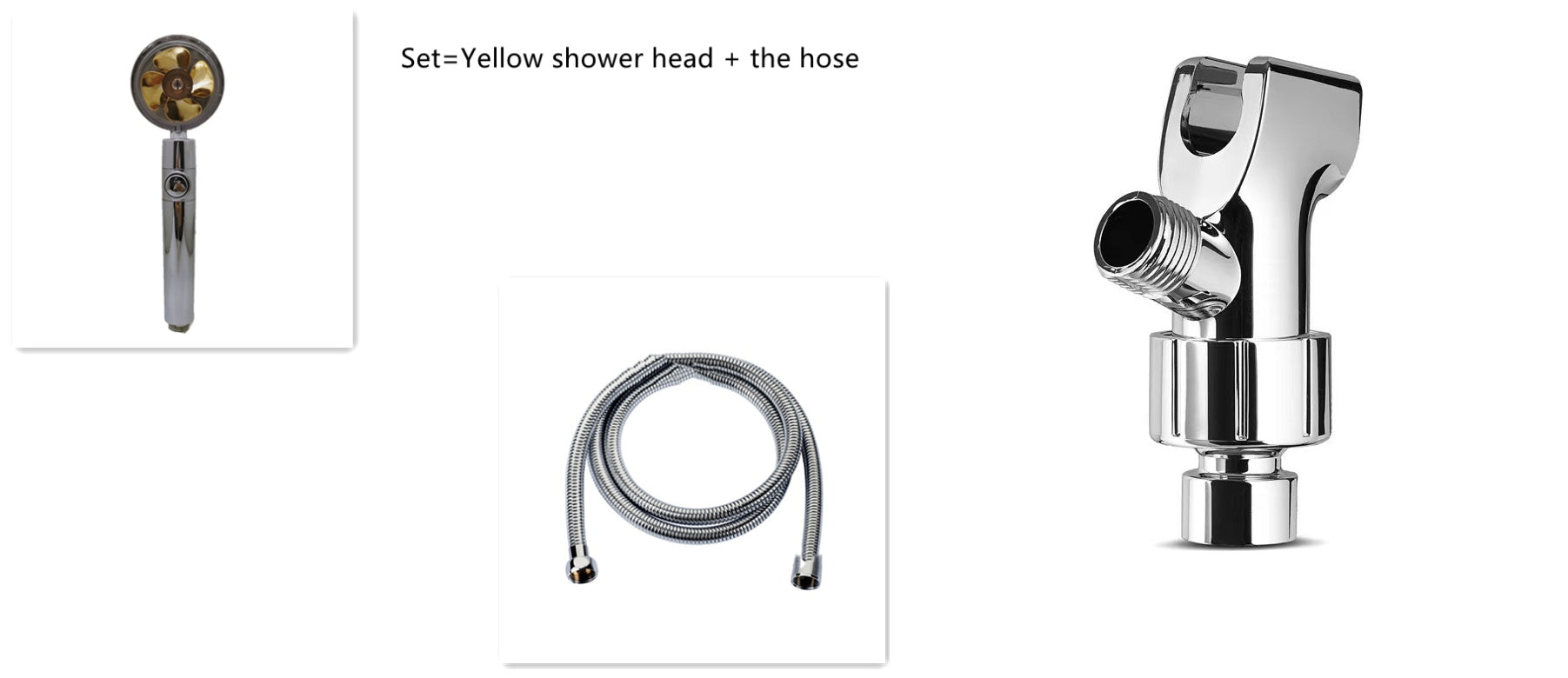 Shower Head Water Saving Flow 360 Degrees Rotating With Small Fan ABS Rain High Pressure Spray Nozzle Bathroom Accessories cf29c120-5903-4e46-a396-7d8234241b32