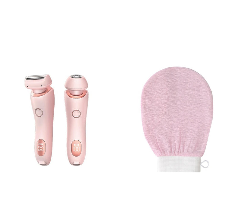 2 In 1 Hair Removal Epilator USB Rechargeable Trimmer Women Body Razor Face Leg Armpit Bikini Hand Pubic Shaver Hair Remover cf387935-98a7-4e7f-9450-5bfc404ecfee