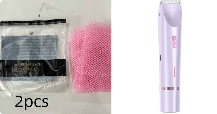 2 In 1 Hair Remover Women's Double Head Shaver Private Pubic Hair Trimmer Electric Razor Wet Dry Electric Body Hair d044994f-56c8-4cad-978e-47a359c3e278