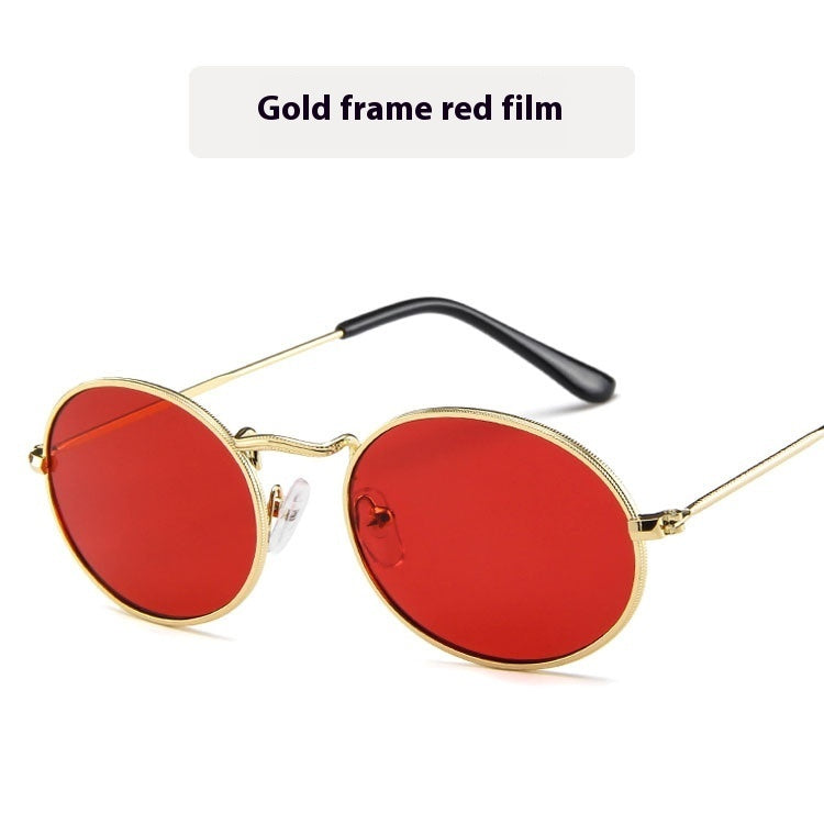 Sun Protection Trend Retro Oval Sun Glasses d1217925-704c-467d-954d-fef6716dcca4_trans