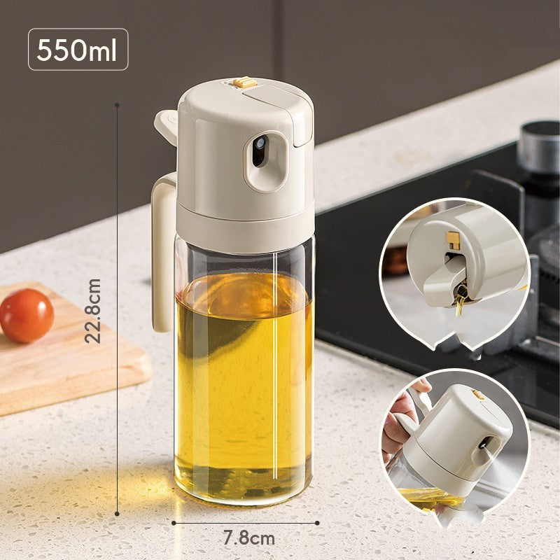 2 In 1 Oil Sprayer Bottle BBQ Cooking Oil Dispenser Olive Oil Pourers Sprayer Kitchen Baking Oil Mister Vinegar Bottle d41f71b6-691f-4715-a443-7968022ddfb4