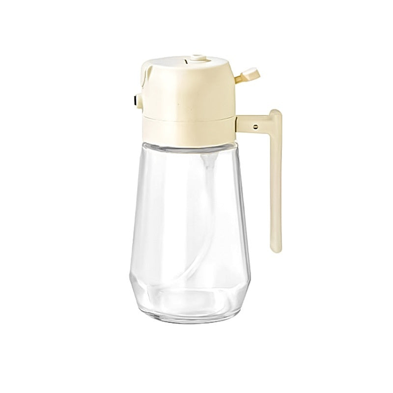 Perfect for Cooking, BBQ, Salad & Air Fryer. 2-in-1 design – Use it for Olive Oil, Vinegar, Soy Sauce & More!