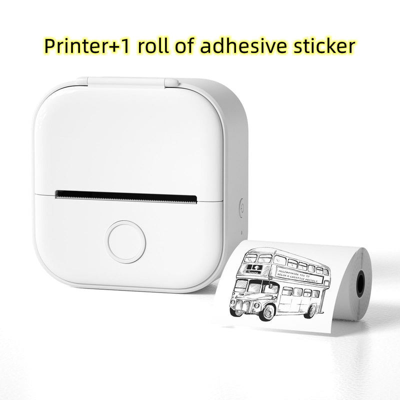 Portable Mini Thermal Label Printer Home Photo Printer Student Wrong Question Printer Bluetooth-compatible Mini Label Printer Price Tag d64851be-8db2-43b1-8a04-c8a777e7f2f6