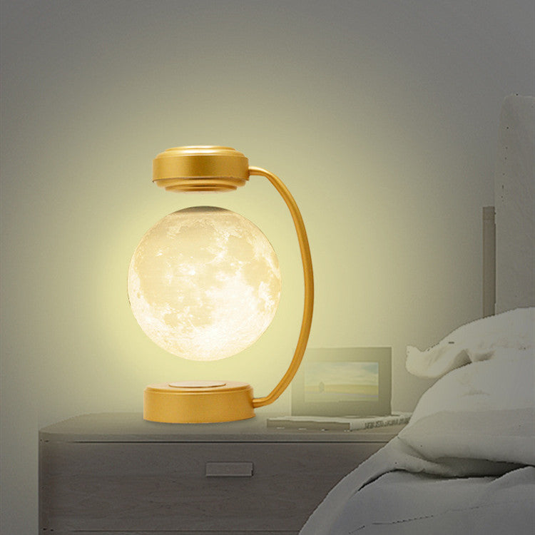 3D LED Moon Night Light Wireless Magnetic Levitating Rotating Floating Ball Lamp For School Office Bookshop Home Decoration d70f50cf-9c49-4ed8-8ec5-a0d20fce2405