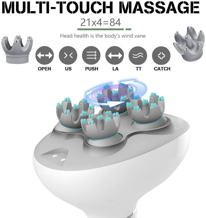 Rechargeable Waterproof Head Massager Electric Scalp Massager d726a5a4-bd38-4346-87e2-2d2156e72140
