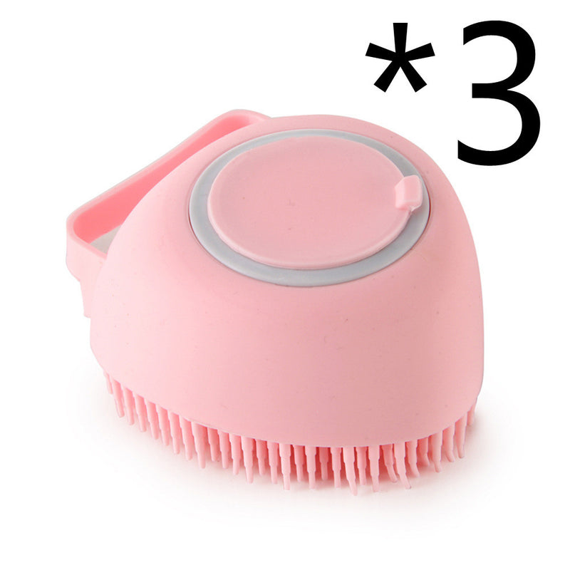 Silicone Dog Bath Massage Gloves Brush Pet Cat Bathroom Cleaning Tool Comb Brush For Dog Can Pour Shampoo Dog Grooming Supplies d7dd276c-5cd7-46f9-b3b1-fb44f9d3bc14