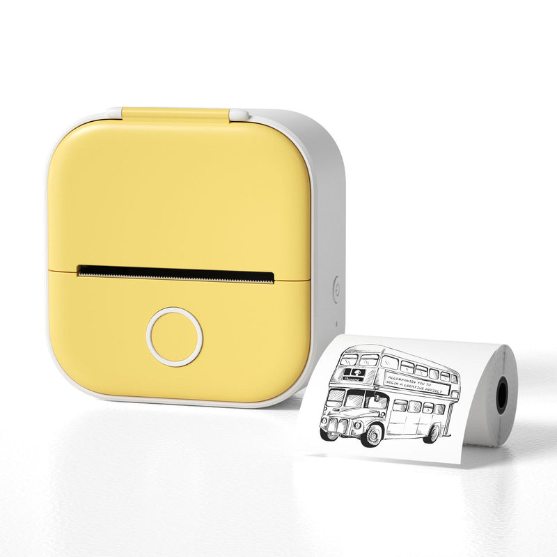 Portable Mini Thermal Label Printer Home Photo Printer Student Wrong Question Printer Bluetooth-compatible Mini Label Printer Price Tag d9b33375-fe45-4909-ba60-753d9cbd37ec