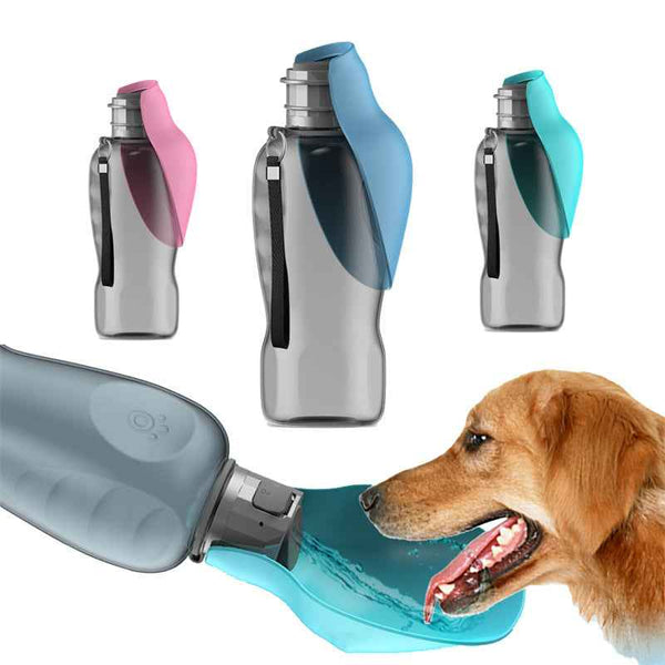 800ml Dogs Water Bottle Portable High Capacity Leakproof Pet Foldable Drinking Bowl Golden Retriever Outdoor Walking Supplies Pet Products dabbdcfd-c022-46fd-b729-721b071a26a3
