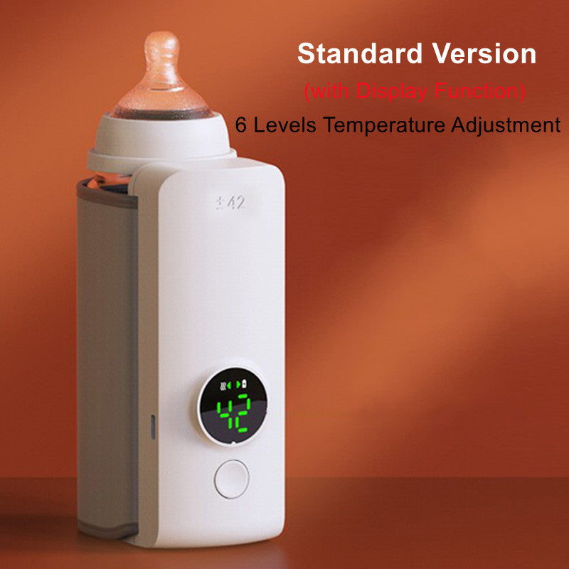 Portable Wireless Rechargeable Baby Bottle Warmer USB Charging And Heating Bag Portable Constant Temperature Milk Warmer Universal Bottle Insulation Sleeve dc1437d0-43f2-4bf7-a9d5-38c8bf0bb888