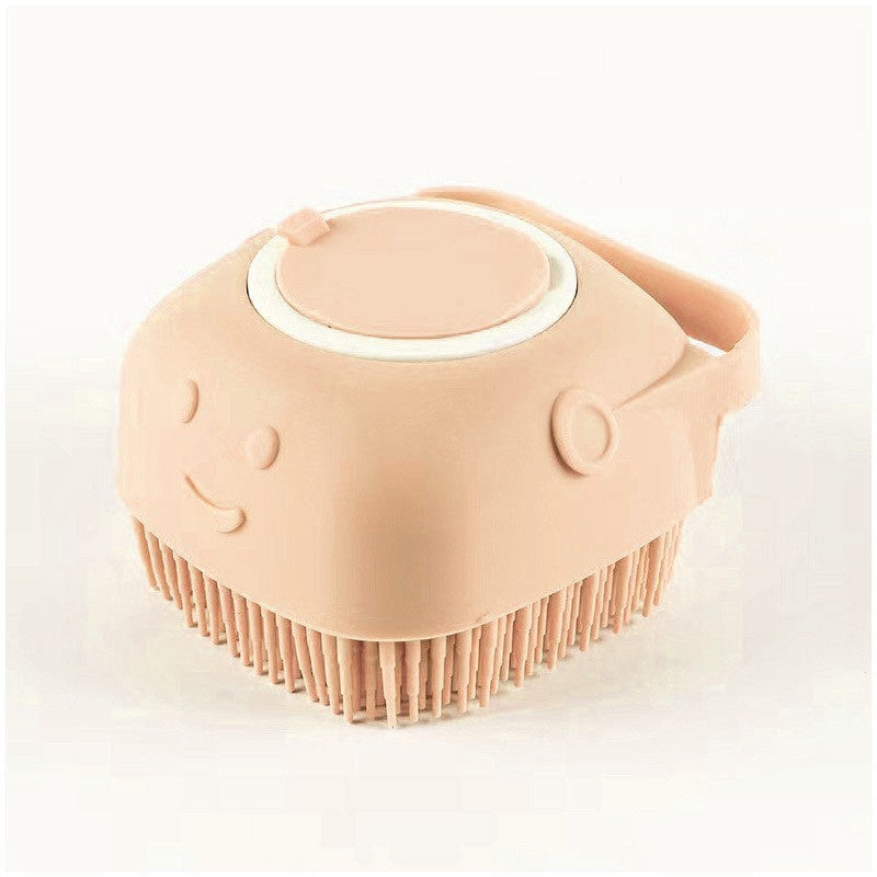 Silicone Dog Bath Massage Gloves Brush Pet Cat Bathroom Cleaning Tool Comb Brush For Dog Can Pour Shampoo Dog Grooming Supplies dc596320-9f33-4949-8966-b77f999b313f