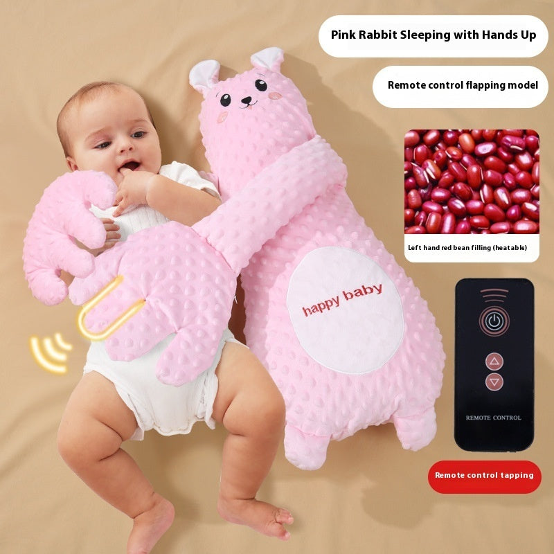 Pillow Hand Remote Controlled Soothing For Baby Sleep Cartoon Plush Toddler Comforting Hand - NOMAN STORE LLC