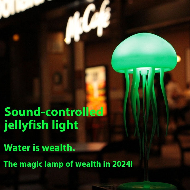 Jellyfish Mood Lamp LED Jellyfish Night Light Portable Jellyfish Lamp Jellyfish Decorations Smart Table Lamp For Bedside Desk df59b8f3-fff5-4075-84ce-1dea182dd908_trans