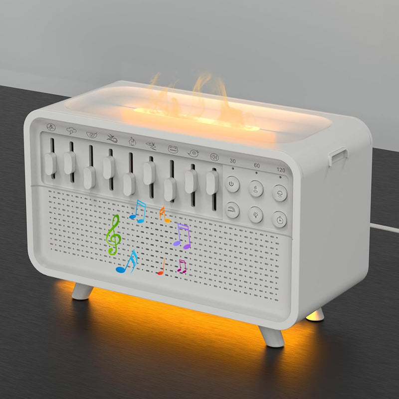 3 In 1 Bluetooth Speaker White Noise Sleep Night Light Humidifier All-in-one Machine Free Combination Of 8 Group Nature Sound df7083d1-12e6-4b85-b87a-39afe998ac28