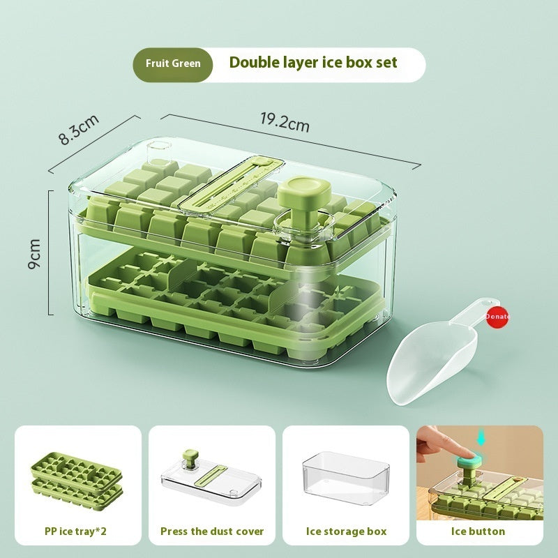 28 56 Grids Reusable Ice Mold Ice Cubes Tray DIY Moulds Ice Cubes Maker Release Homemade Ice Cubes Tray Mold Home Ice Making Tool e14498f1-38c0-4713-bd58-da1fb333f4e6_trans
