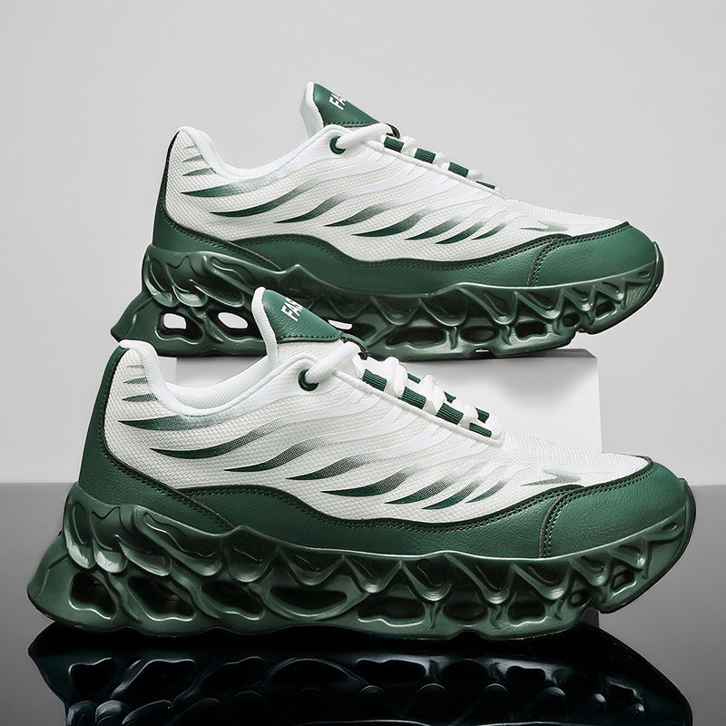 Men's Lace-up Sneakers Thick-soled Daddy Vulcanized Shoes Outdoor Running Sports Casual Shoes e1f73f37-1a81-4e9a-bf64-670b0c630952