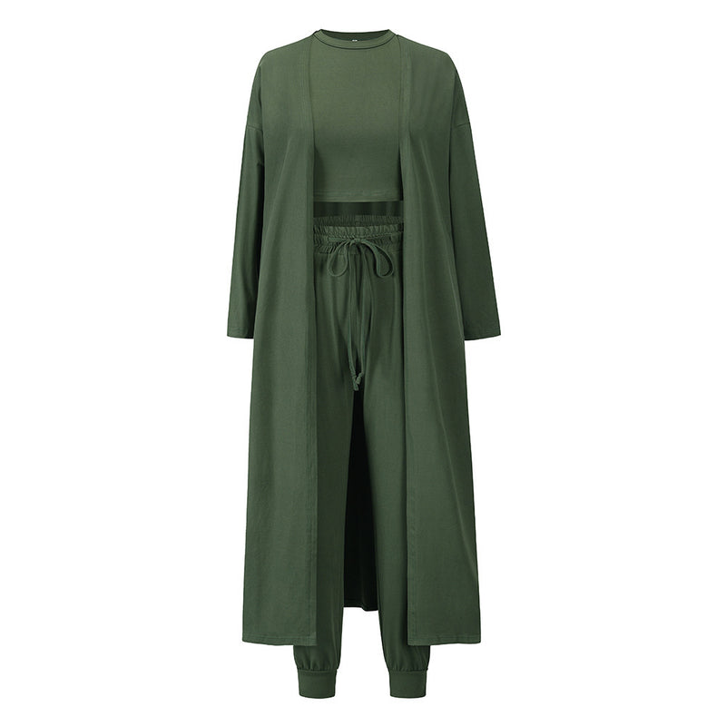 Women's Knitted Slim-fit Temperament Vest And Trousers Sports Suit e2681b3d-bd0a-4204-a334-770b83c6fe12
