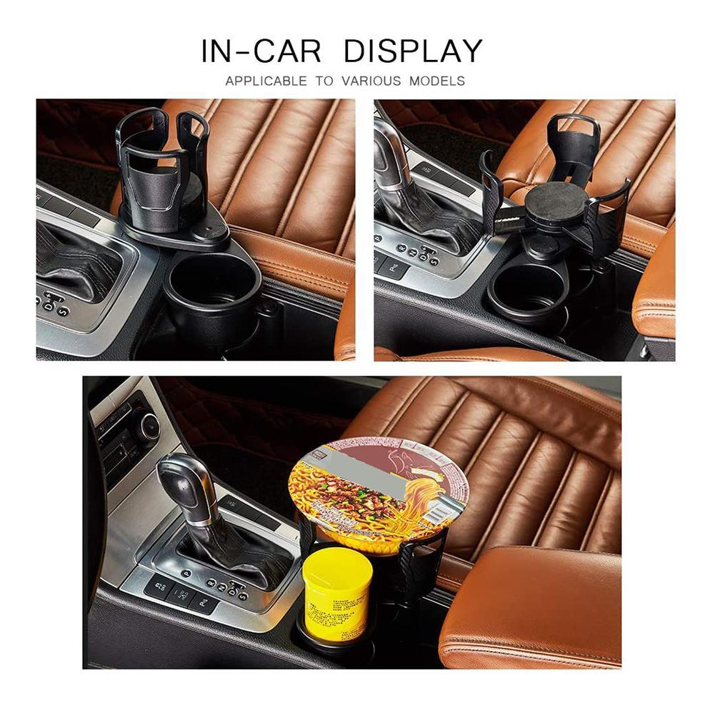 Foldable Car Cup Holder Drinking Bottle Holder Cup Stand Bracket Sunglasses Phone Organizer Stowing Tidying Car Styling - NOMAN STORE LLC
