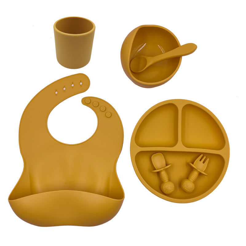 Baby Cutlery Set Silicone Bib Silicone Cup Spoon e66d56b7-8ba2-488a-a33e-2994f6bd411b