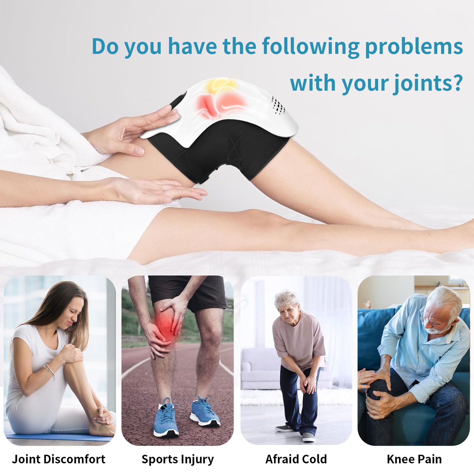 Intelligent Knee Massager Electric Knee Physiotherapy - NOMAN STORE LLC