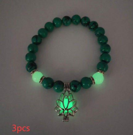 Energy Luminous Lotus Natural Stone Bracelet Yoga Healing Luminous Glow In The Dark Charm Beads Bracelet For Men Women Prayer Buddhism eac7ea6b-49e2-4615-9086-b84481b0ee57