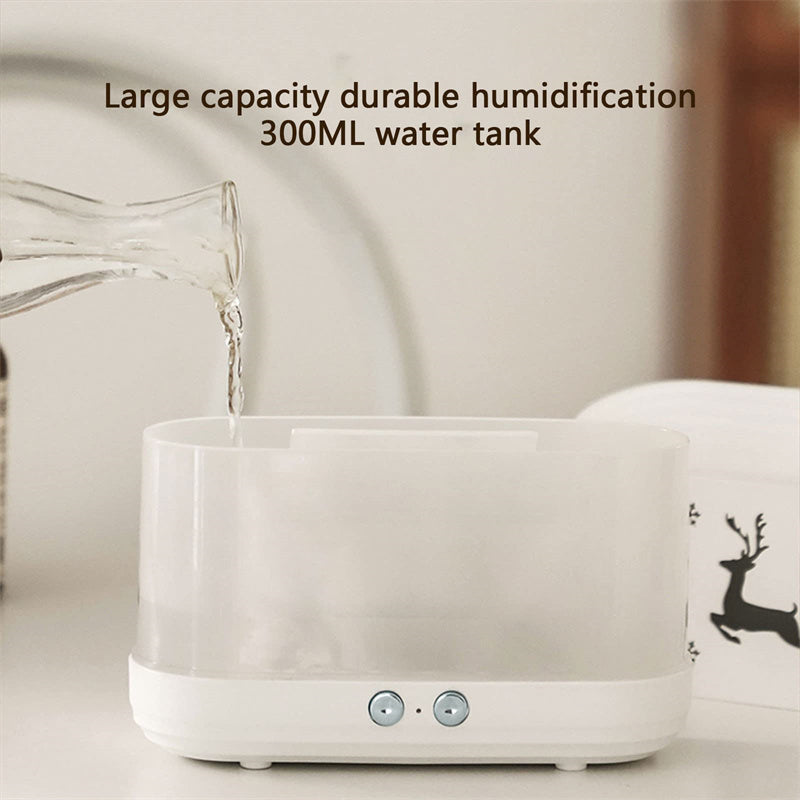 Elk Flame Humidifier Diffuser Mute Household Atmosphere Lamp Christmas Home Decorations eba08da9-f523-409c-8251-ba01ca0ddf72