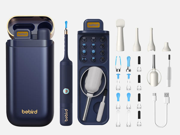 Bebird EarSight Plus Earwax Removal Tool Ear Canal Cleaner, Equipped With A Camera For Ear Nose Throat Examination. - NOMAN STORE LLC