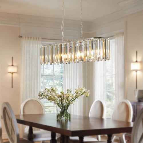 Modern Oval Crystal Chandelier Luxury Home Decor Fixtures - No Bulbs Unavailable Platform- Temu efc95d32-8ca9-405a-9d1a-af0efe4b88a6