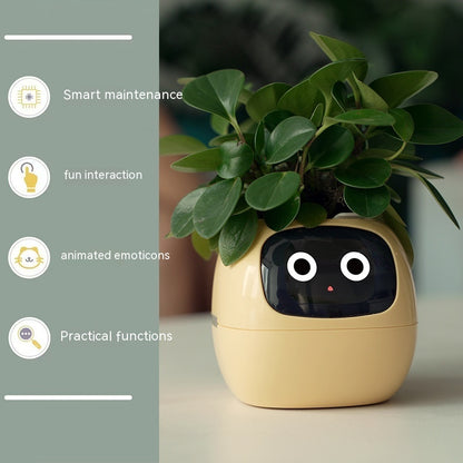 Smart Planter Endless Fun Over 49 Rich Expressions 7 Smart Sensors And AI Chips Make Raising Plants Easy And Fun - NOMAN STORE LLC