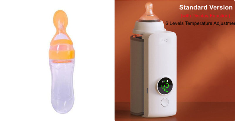 Portable Wireless Rechargeable Baby Bottle Warmer USB Charging And Heating Bag Portable Constant Temperature Milk Warmer Universal Bottle Insulation Sleeve f1ebb5d5-2231-43ec-b5d5-3c45a890b3c5