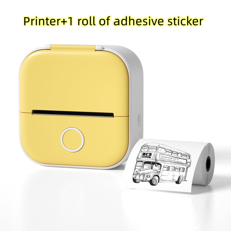 Portable Mini Thermal Label Printer Home Photo Printer Student Wrong Question Printer Bluetooth-compatible Mini Label Printer Price Tag f29c67aa-d82f-4726-928a-fda532b52efd