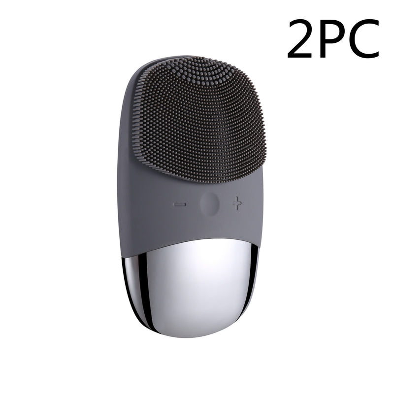 Mini Silicone Electric Face Cleansing Brush Electric Facial Cleanser Facial Cleansing Brush Skin Massager Skin Care Tools f33e173b-7fff-42c0-ab28-facc03123362